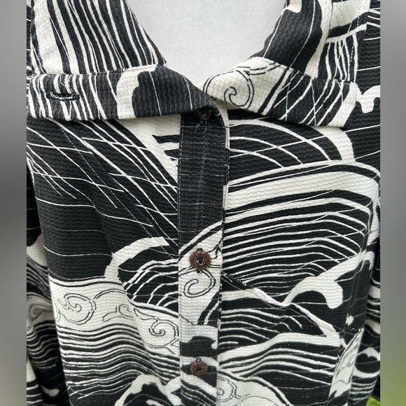 Cupcake International Lagenlook Art to Wear Abstract Slouchy Jacket XL - Picture 13 of 14